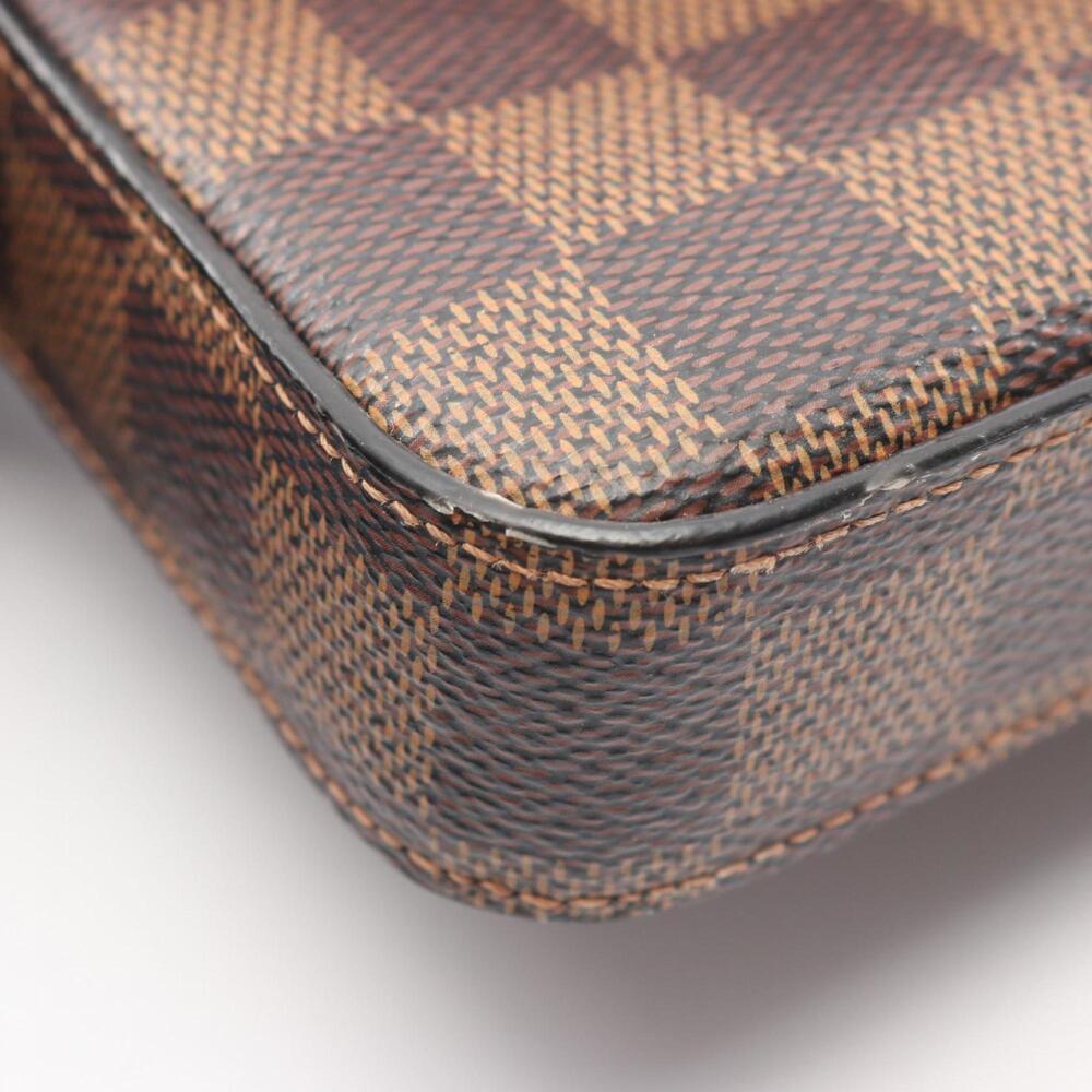 LOUIS VUITTON Brown Damier Coated Canvas Pochette Shoulder Bag - Picture 7 of 10